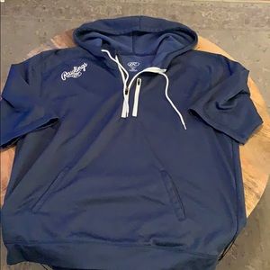 Rawlings 3/4 Hoodie Quarter Zip